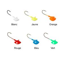 TETE PLOMBEE SABOT AMS EAU DOUCE COULEUR - PACK DE 3