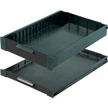 TIROIR COTE RIVE F2 PLASTIQUE FACADE BOIS