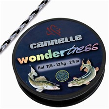 TRESSE A BAS DE LIGNE ACIER CANNELLE WONDERTRESS 795