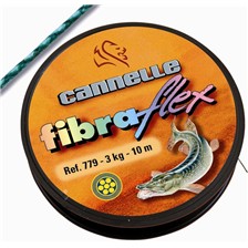 TRESSE A BAS DE LIGNE ACIER INOX CANNELLE FIBRAFLEX 779