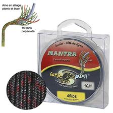 TRESSE A BAS DE LIGNE CARP SPIRIT MANTRA LEAD-CORE
