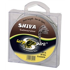 TRESSE A BAS DE LIGNE CARP SPIRIT SHIVA SUBMERSION BROWN
