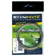 TRESSE A BAS DE LIGNE MICRO CABLE TECHNIPECHE METAL LINE