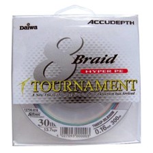 TRESSE DAIWA TOURNAMENT 8 BRAID ACCUDEPTH