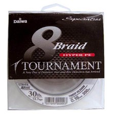 TRESSE DAIWA TOURNAMENT 8 BRAID HIGH VISIBILITY