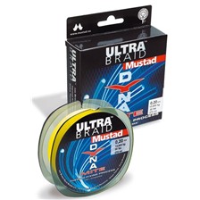 TRESSE MUSTAD ULTRA BRAID DYNAMITE JAUNE