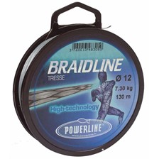 TRESSE POWERLINE BRAIDLINE GRIS