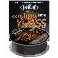 TRESSE POWERLINE CASTING BASS NOIRE
