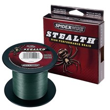 TRESSE SPIDERWIRE STEALTH MOSS GREEN 1800M