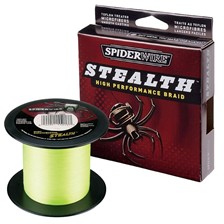 TRESSE SPIDERWIRE STEALTH TRACER YELLOW 1800M