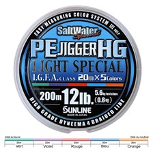 TRESSE SUNLINE SALTWATER SPECIAL PE JIGGER HG LIGHT
