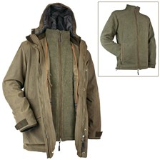 VESTE IMPERMEABLE 2 EN 1 BLASER ARGALI 2 OLIVE