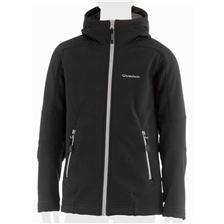 VESTE POLAIRE QUECHUA QUINCHA JUNIOR NOIR