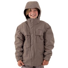 VESTE QUECHUA ARPENAZ 700 JUNIOR BEIGE