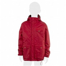 VESTE QUECHUA KUTUNA 3 EN 1 JUNIOR ROUGE