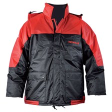 VESTE RAMEAU NOIRE/ROUGE