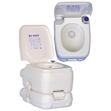 WC CHIMIQUE PORTABLE BI-POT 39 AVEC PRODUITS