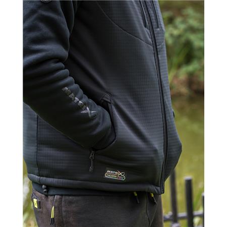 ÆRMELØS HERREVEST FOX MATRIX THERMA-FOIL GILET - SORT