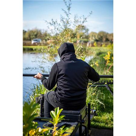 ÆRMELØS HERREVEST FOX MATRIX WINDBLOCKER GILET - SORT