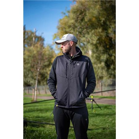 ÆRMELØS HERREVEST FOX MATRIX WINDBLOCKER GILET - SORT