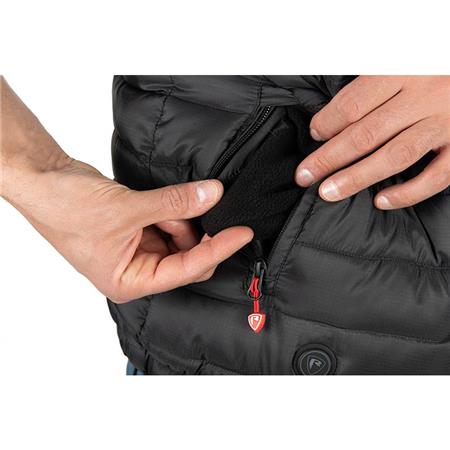 ÆRMELØS HERREVEST FOX RAGE HEATED GILET - SORT