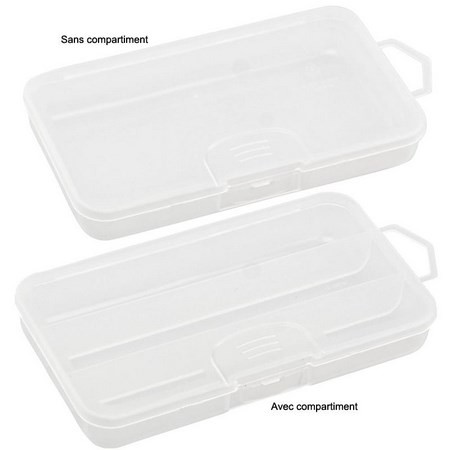Æske Til Agn Plastilys Gennemsigtig