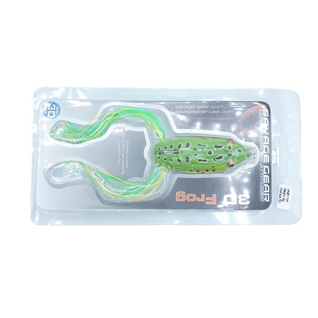 3D Frog Savage Gear - Skirt Frog