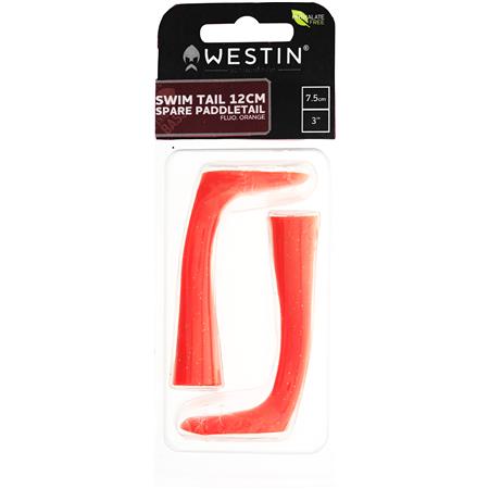 ΑΝΤΑΛΛΑΚΤΙΚΉ ΟΥΡΆ WESTIN SWIM TAIL HYBRID SPARE PADDLETAIL - PAKETO 2