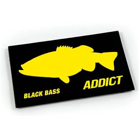 Ανταλλάξιμο Velcro Fishxplorer Για Καπέλο / Σκούφο Silicone 3D Black Bass