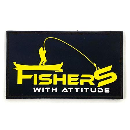 Ανταλλάξιμο Βέλκρο Fishxplorer Για Καπέλο / Σκουφί Silicone 3D Fisher With Attitude
