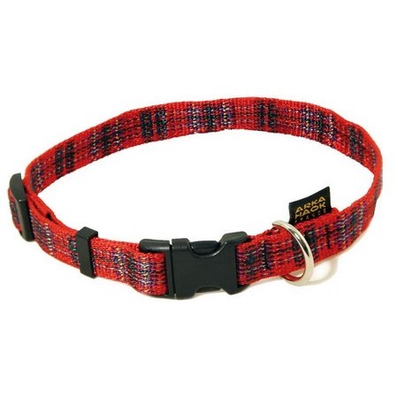Adjustable Dog Collar Arka Haok Kilt Plaid