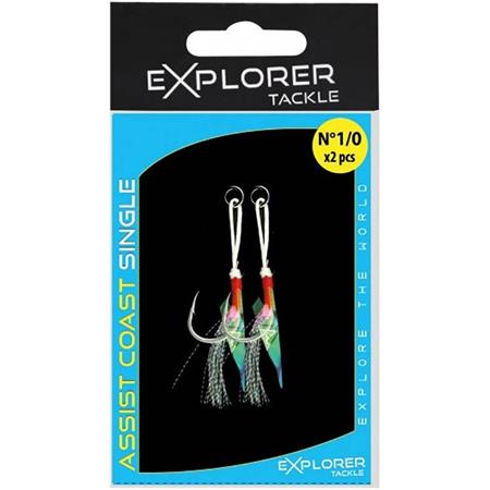 Αγκίστρι Assist Explorer Tackle Coast Line Single - Paketo 2