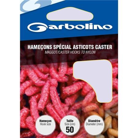 Αγκίστρι Δεμένο Garbolino Ειδικά Σκουληκάκια Κάστερ