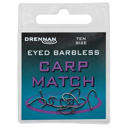 Αγκίστρι Drennan Eyed B'less Carp Match