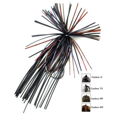 Αγκίστρι Jig Ryugi Rubber Shot Offsetter - Paketo 2