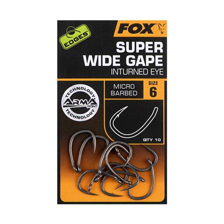 ΑΓΚΊΣΤΡΙ ΚΥΠΡΊΝΟΥ FOX EDGES SUPER WIDE GAPE (IN-TURNED EYE)