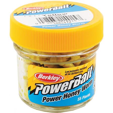 Agn Berkley Powerbait Honey Worm - Pakke Med 55