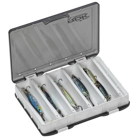 AGNÆSKE ROK FISHING DUAL SIDED LURE BOX 2141 PREDATOR