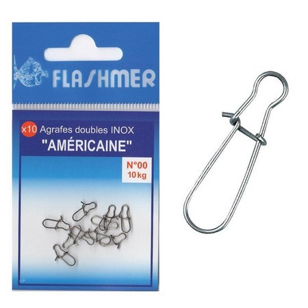Αγκράφα Flashmer Americaine - Paketo 10