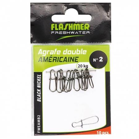Agrafe Flashmer Américaine Fw - Paquete De 10