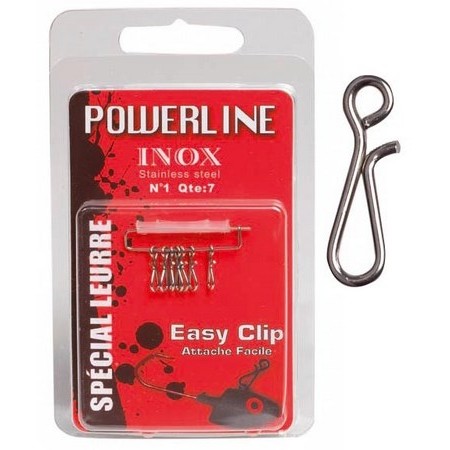 Agrafe Powerline Easy Clip - Pack