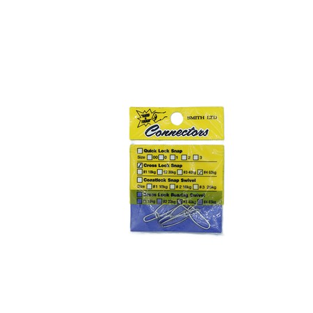 Agrafe Smith Cross Lock Snap - Pack - N°4 - 25Mm