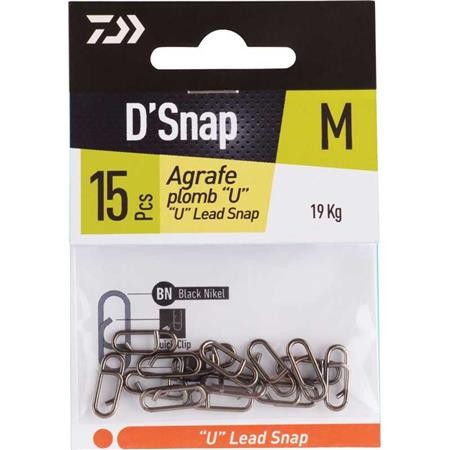 Agrafka Daiwa Ciężarek U - Pack De 15