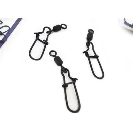 Agrafka Intech Quick Lock Snap Rolling Matt Black