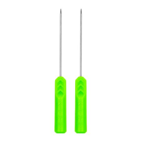 Aguja Korum Fluoro Quickstop Needles - Paquete De 2