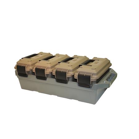 Ammunition Box Mtm Case-Gard Ac4c - Pack Of 4