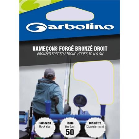 Amo Montato Garbolino Forgiato Bronzato Dritto