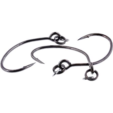 AMO SINGOLO PER TROTA WESTIN RIGGED SEATROUT - SINGLE HOOKS NERO