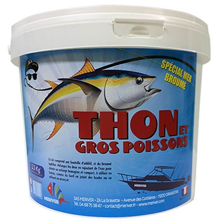 Amorce Meriver Broumé Mer Spécial Thon Et Gros Poissons