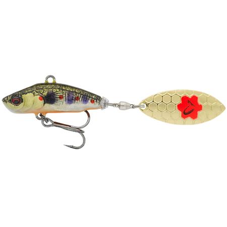 AMOSTRA AFUNDANTE SAVAGE GEAR 3D STICKLEBAIT TAILSPIN - 7.5CM